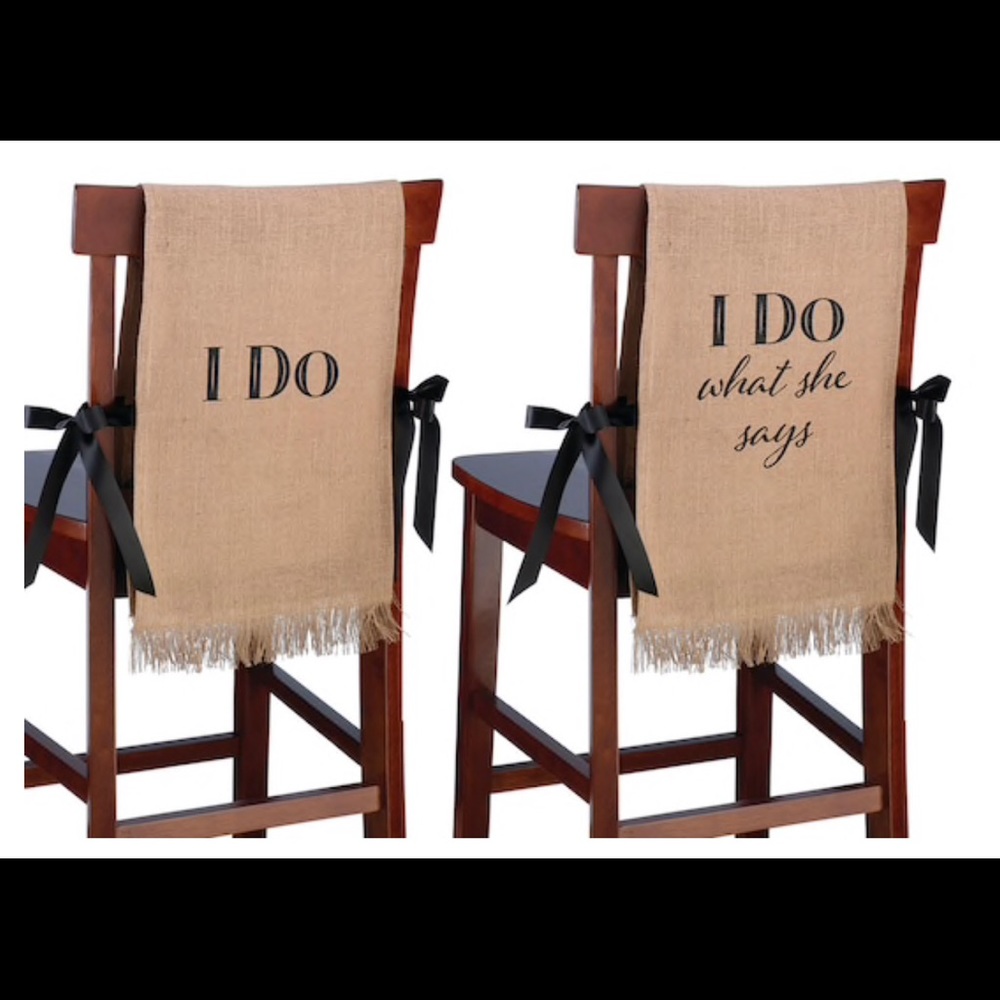 NEW Lillian Rose Wedding Chair Covers